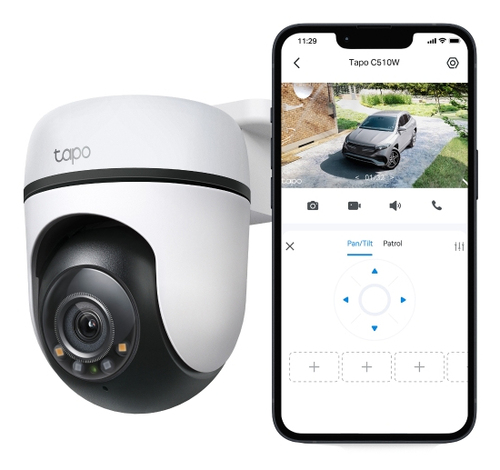 Tapo C510W V2 smart home surveillance camera with dual spotlights