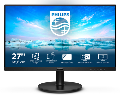 Philips V Line 271V8LA/00, (27"), 1920 x 1080 pixels, Full HD, LED Monitor