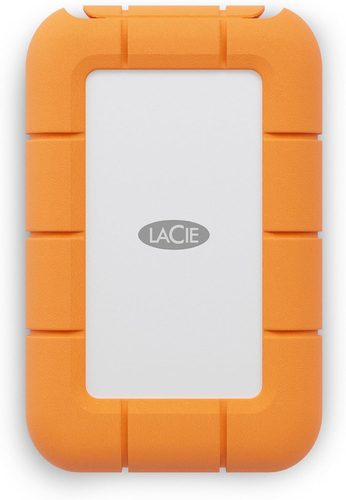 LaCie STMF2000400 2TB SSD, USB-C 2000MB/s,40Gb/s High-Speed Portable Grey/Orange