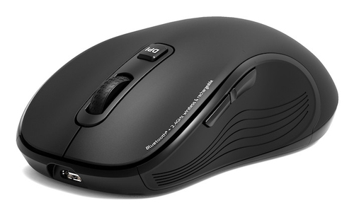 Port Designs 910010, Ambidextrous, Optical, RF Wireless+Bluetooth 2400 DPI Mouse