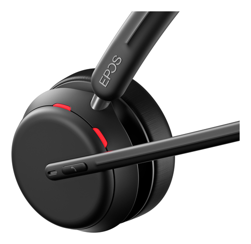 EPOS IMPACT 1060, Double-sided Bluetooth, Wireless, 20 - 20000 Hz, Headset/Headphone, Black