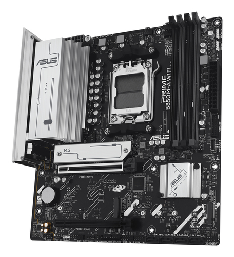 ASUS PRIME B850M-A WIFI, AMD, Socket AM5 DDR5-SDRAM 256 GB micro ATX Motherboard