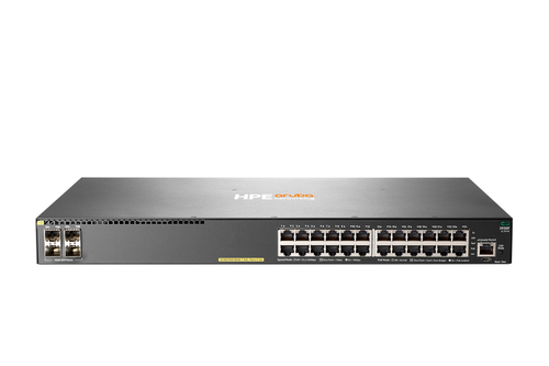 HPE Aruba Networking 2930F 24G PoE+ 4SFP, L3, Managed Switch