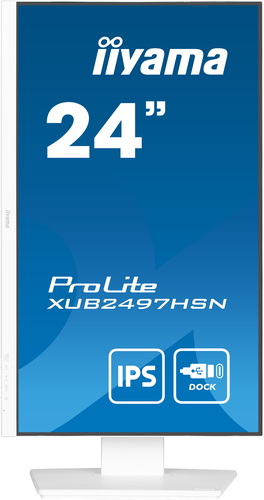 iiyama ProLite 23.8" 1920 x 1080 pixels Full HD LED Monitor White
