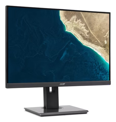 Acer Vero B7 B247W E5 24" Monitor on office desk for business productivity
