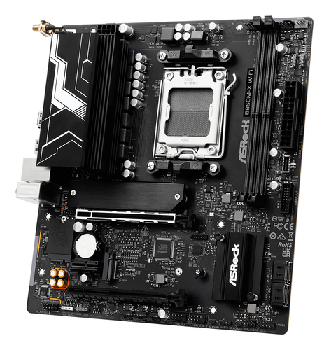 ASRock B850M-X WiFi Micro ATX AM5 Motherboard