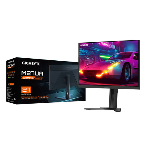 GIGABYTE M27UA 27" UHD Gaming Monitor, 3840 x 2160 pixels, 4K Ultra HD, LED