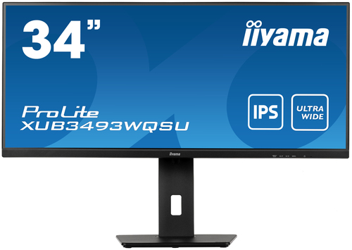 iiyama ProLite IPS, (34"), 3440 x 1440 pixels, UltraWide Quad HD, LED Monitor