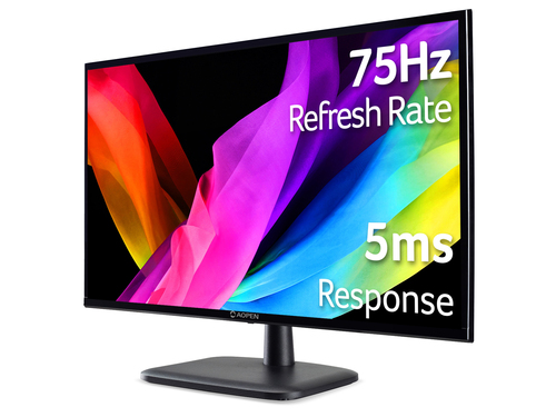 Acer AOPEN 24CV1Y  23.8" Full HD Monitor, 60.5 cm (23.8"), Black