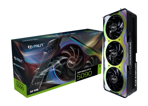 PALIT NVIDIA GeForce RTX 5090 GameRock 32GB GDDR7 PCI-Express Graphics Card