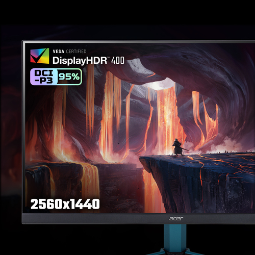 Acer NITRO VG2 Nitro VG272UV3 gaming monitor - 27", Quad HD, LED