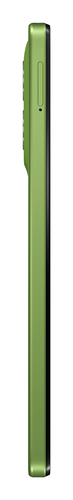 Zebra Motorola moto g06 green side profile showing SIM tray and buttons