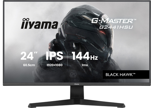 iiyama G2441HSU-B1 23.8-inch Full HD LED monitor with 1920 x 1080 resolution in black