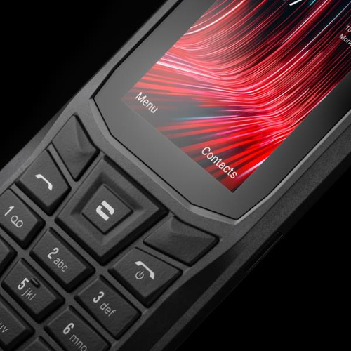 Crosscall Core-S5, Bar, Dual SIM, 6.1 cm (2.4"), 2 MP, 1800 mAh, Black