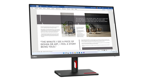 Lenovo ThinkVision S27i-30, 68.6 cm (27"), 1920 x 1080 pixels, FHD, LED, Monitor
