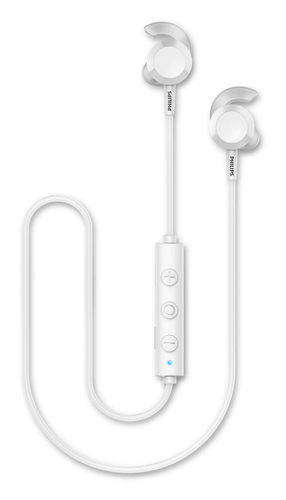 Philips (TAE4205WT/00), Wireless, 20 - 20000 Hz, Headset/Earphones, White