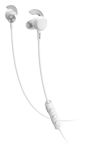 Philips (TAE4205WT/00), Wireless, 20 - 20000 Hz, Headset/Earphones, White