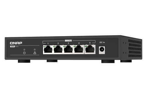 QNAP (QSW-1105-5T), Gigabit Ethernet, Unmanaged Network Switch