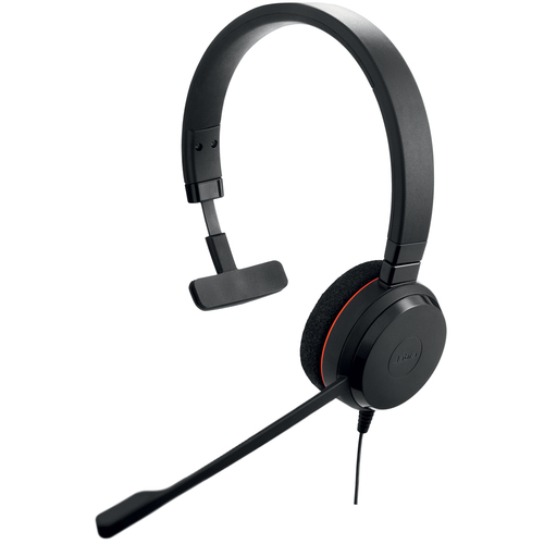 Jabra EVOLVE 20 UC Mono, Wired, Headset/Headphones, Black