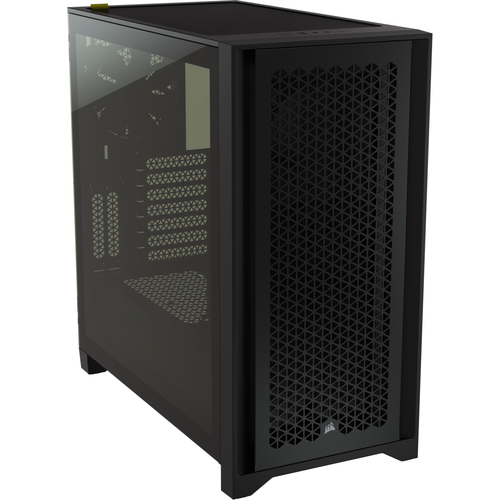 Corsair 4000D Airflow,  Plastic, Steel, Tempered glass, Midi Tower Case