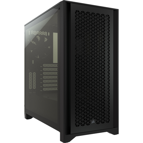 Corsair 4000D Airflow,  Plastic, Steel, Tempered glass, Midi Tower Case