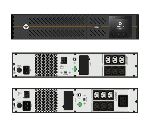 Vertiv Edge UPS 2200VA with multiple C13 and C19 outlets