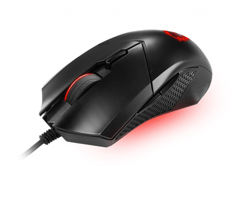 MSI CLUTCH GM08 Optical Gaming Mouse, Ambidextrous, Optical, USB/A, 4200 DPI