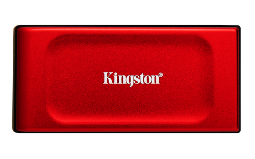 Kingston XS1000 1TB USB-C 3.2 Gen2 External SSD – 1050MB/s, Portable, Red
