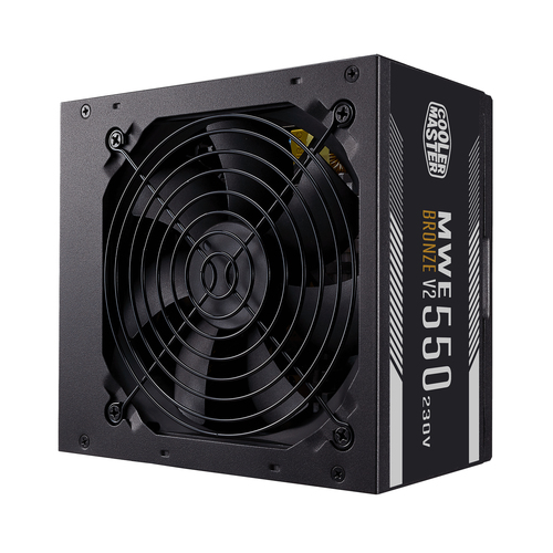 Cooler Master MWE 550 Bronze V2, 550W, 200 - 240V, 50 - 60 Hz, 5A, Power Supply