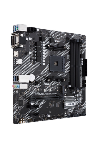 AMD A520 micro ATX motherboard with M.2 DP HDMI D-Sub SATA 6 Gbps