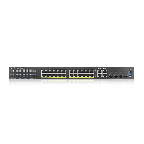 Zyxel (GS2220-28HP-GB0101F), L2, Gigabit PoE, Managed Network Switch