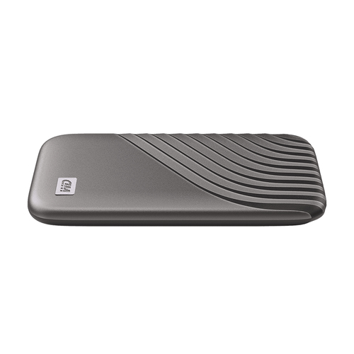 WD My Passport 1TB Portable USB-C 3.2 Gen2, 1050MB/s, Password-Protected Grey