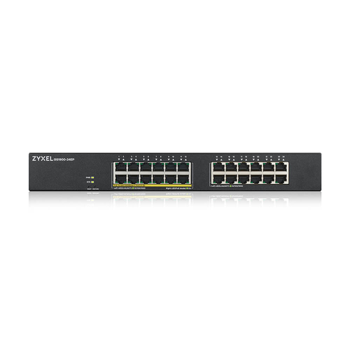 Zyxel (GS1900-24EP-GB0101F), L2, Gigabit PoE Managed Network Switch