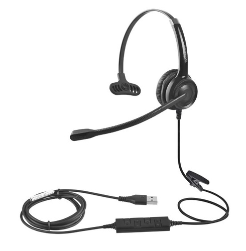 JLC Pilot Mono, Wired, 150 - 4500 Hz, Headset/Headphones, Black