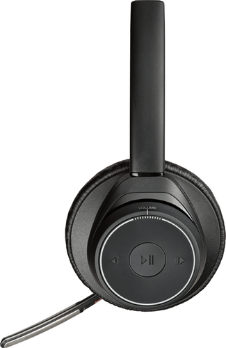 POLY Voyager Focus UC, Wireless, Headset/Headphone, Black