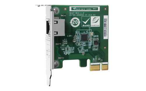 QNAP QXG-2G1T-I225 Internal Wired PCI Express Ethernet 2500 Mbit/s