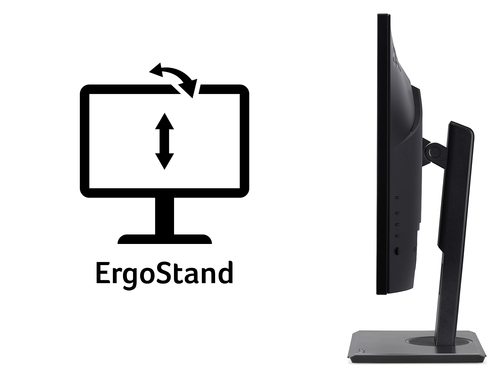 Acer B7 B247YUbmiipprx, 61 cm (24"), 2560 x 1440 pixels, Wide Quad HD Monitor