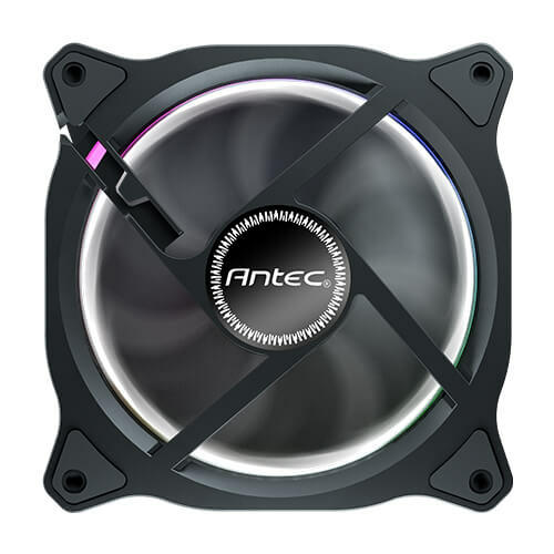 Antec 0-761345-40023-7, Neon 120 ARGB_3PK Fan, Black, 25.6 dB,800 RPM, 1600 RPM