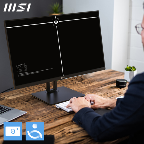 MSI (PRO MP245PG) 24 Inch Monitor, 1920 x 1080 pixels, Full HD, LCD