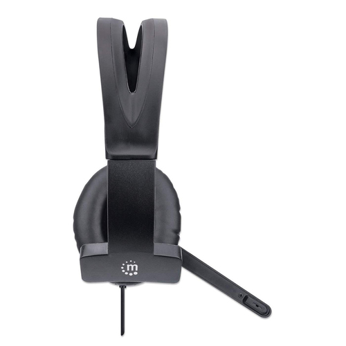 Manhattan Mono Over-Ear (179874), USB-A, Wired Headset/Headphone