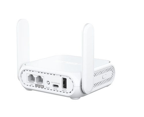 ASUS RT-BE58 Go Dual-Band Wi-Fi 7 Portable Router White