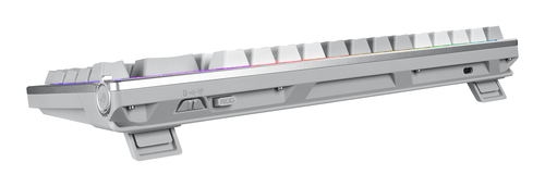 ASUS ROG Azoth white RGB LED keyboard with PBT doubleshot keycaps