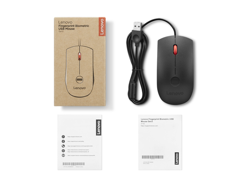 Lenovo (4Y51S24029), Ambidextrous, Optical, USB Type-A, 2000 DPI, Mouse