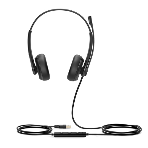 Yealink (1308044) UH34 Dual UC, Wired, 20 - 20000 Hz, Headset/Headphones, Black