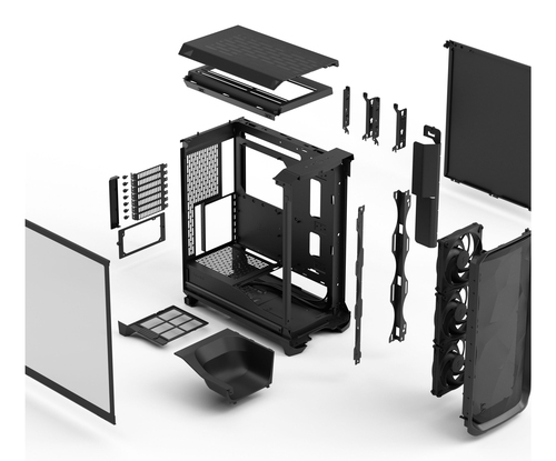 Fully Assembled Gaming PC Inside Fractal Design Meshify 3 Case