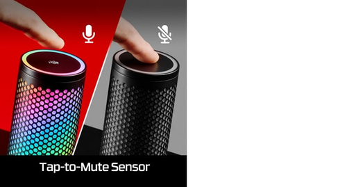 HyperX QuadCast 2 S USB Table Microphone 20–20000 Hz Black Wired