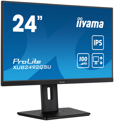 iiyama ProLite, QHD IPS, 60.5 cm (23.8"), 2560 x 1440 pixels, LED, Monitor