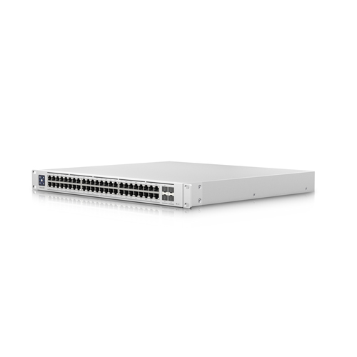 Ubiquiti Enterprise 48 port 2.5G PoE managed switch rackmount hardware photo