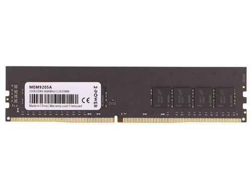 2-Power MEM9205A, 32 GB, DDR4, 2666 MHz, DIMM for PC/Server
