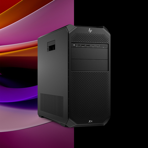 HP Z4 G5 professional AI workstation chassis vertical design